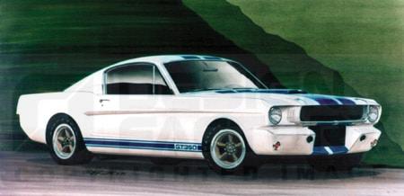 Design Factory Art by Jim Gerdom - 1965 Shelby GT350R Design Factory Art by Jim Gerdom - 1965 Shelby GT350R