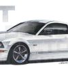Design Factory Art by Jim Gerdom - 2007 Shelby GT (white)