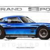 Design Factory Art by Jim Gerdom - 1963 Corvette Grand Sport