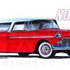 Design Factory Art by Jim Gerdom - 1955 Chevrolet Nomad