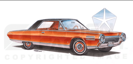 Design Factory Art by Jim Gerdom - 1964 Chrysler Turbine