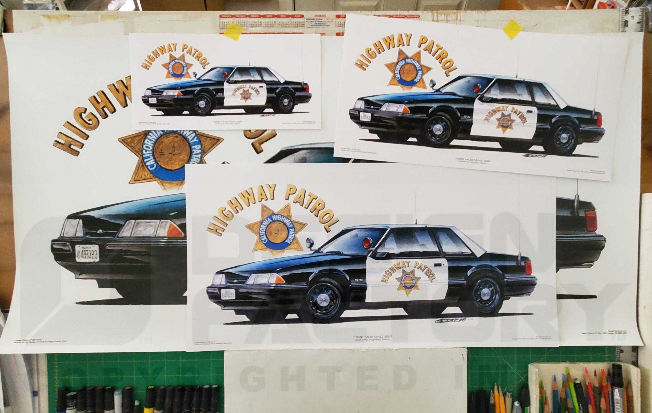 1988 Mustang SSP, 088-DB