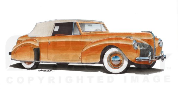 087 1941 Lincoln Continental