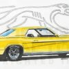 124 1969 Cougar Eliminator - Yellow