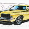 125 1970 Cougar Eliminator - Yellow