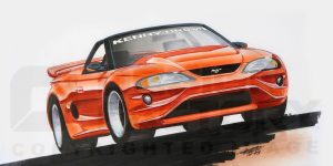 1995 Kenny Brown Mustang XSR95 Convertible Concept 113