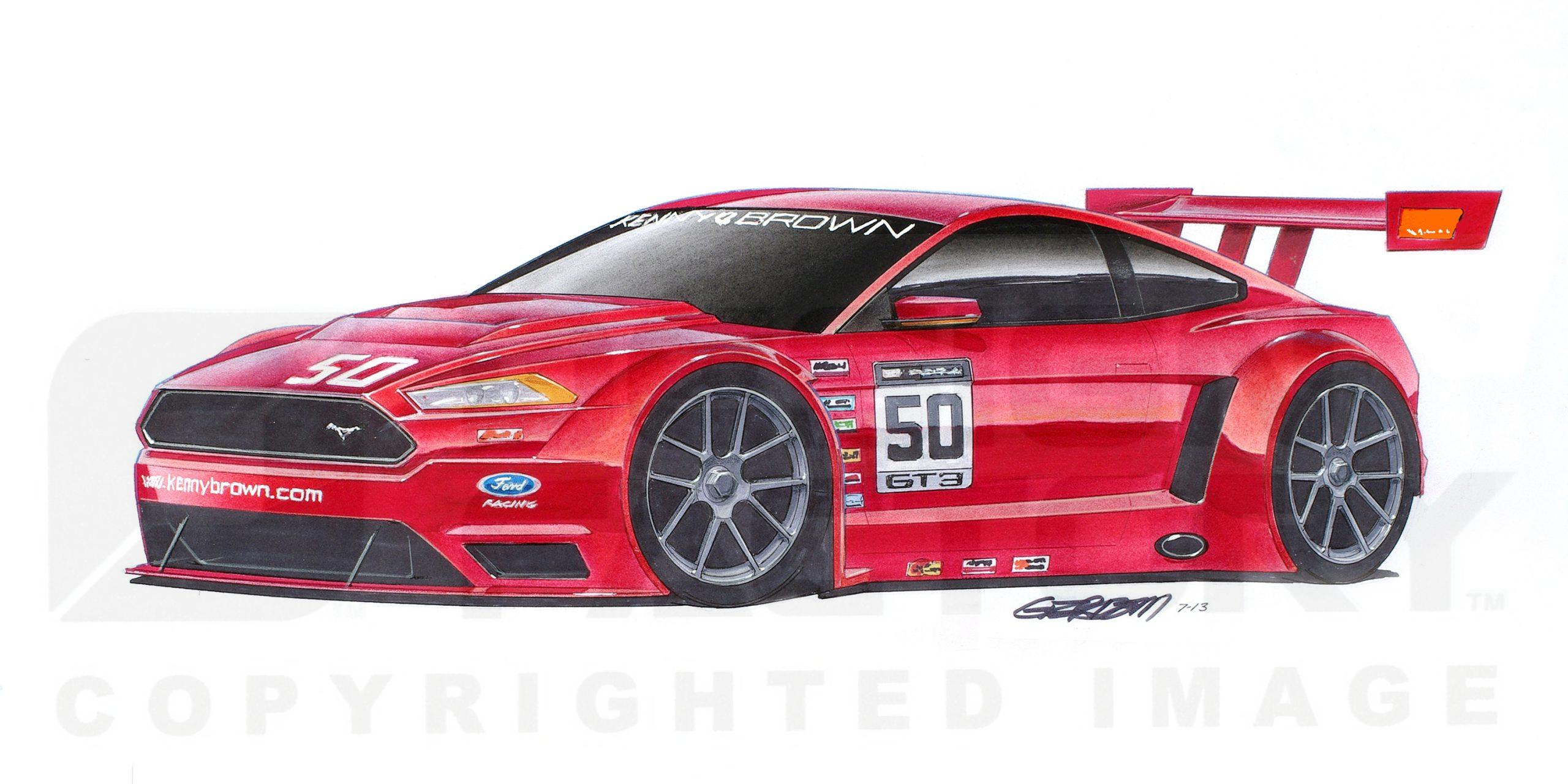 2015 Kenny Brown Mustang GT3R Concept 110