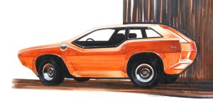 Design Factory Art by Jim Gerdom - Falcon Concept